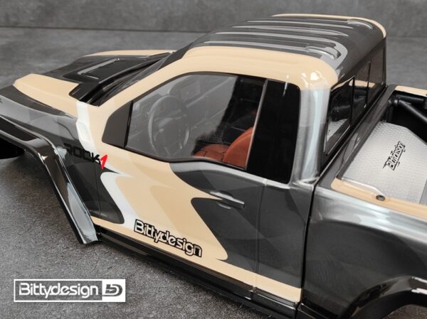 ROCK1 clear body set for Vanquish VS4-10 Phoenix/Fordyce 1/10 Rock Crawler, Pre-Cut (BDCR-RK1-VS4)