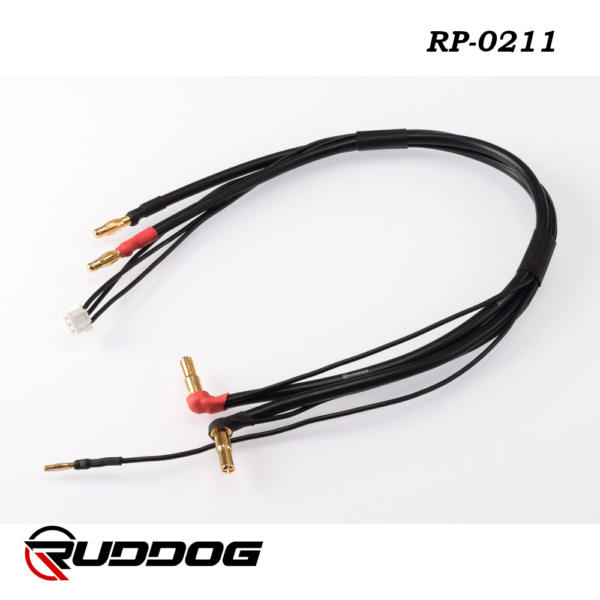 RUDDOG 2S Charging Lead 30cm (4/5mm,2mm)(4mm,3PIN-XH)