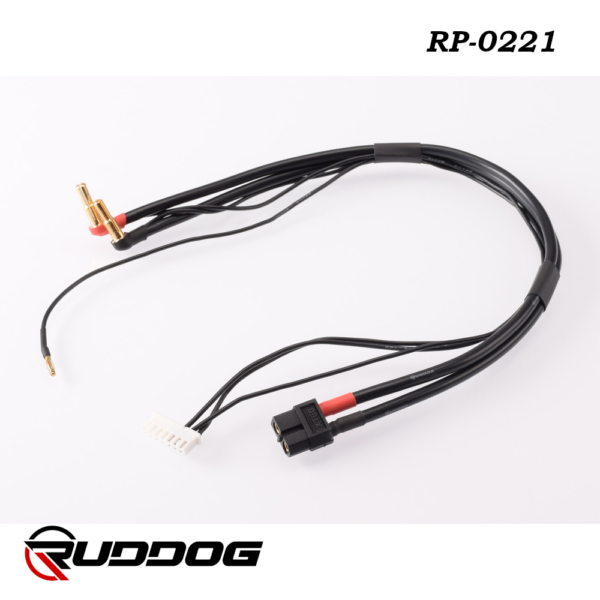 RUDDOG 2S Charging Lead 30cm (4/5mm,2mm)(7PIN-XH,XT60)