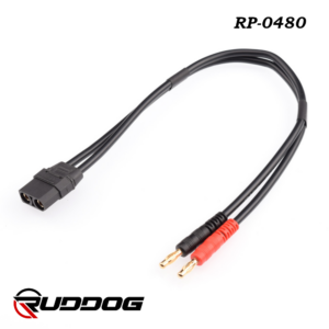 RUDDOG Power Supply Connector Wire 30cm (4mm to XT90)