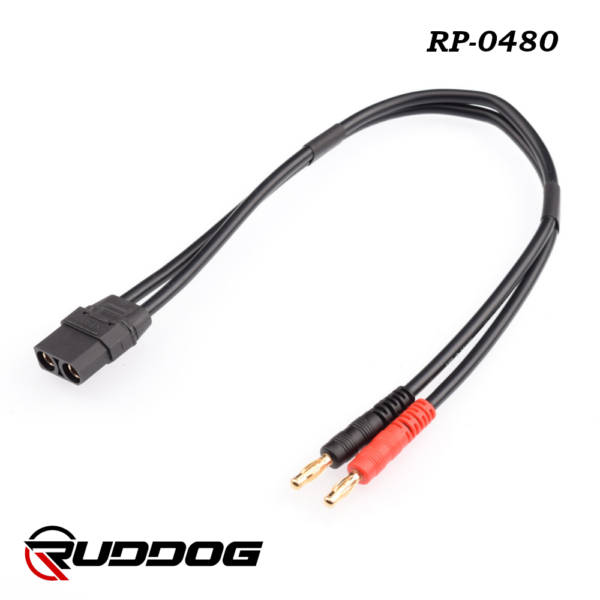 RUDDOG Power Supply Connector Wire 30cm (4mm to XT90)