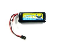 2500mAh 7.4V 16,5Wh 2S RX/TX LiPo Battery "ABSIMA"