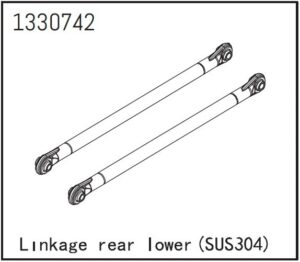 Absima Rear Lower Linkage - BronX