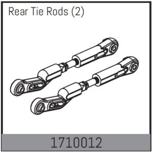 Absima Rear Tie Rods (2)