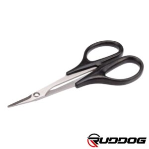 RUDDOG Curved Scissors for RC Bodies