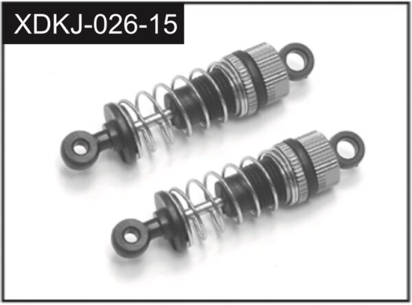 Shock Absorber (2) red (J-026-15) Absima