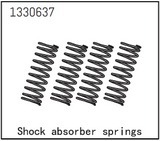 Absima Shock Absorber Springs (4) - Yucatan