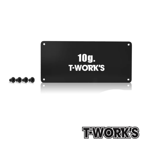 ESC Weight 10g Aluminium (RC10B7/B6.4) T-Work's