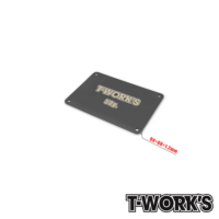 Weight 50g Black Coating Steel Battery (RC10B7) T-Work's