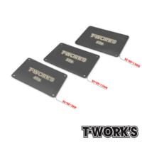 Weight Set Black Coating Steel Battery (RC10B7) T-Work's