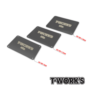Weight Set Black Coating Steel Battery (RC10B7) T-Work's