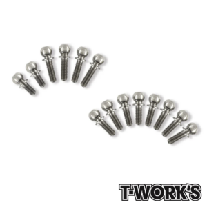 Ball End Set Titanium (TP-109) T-Work's