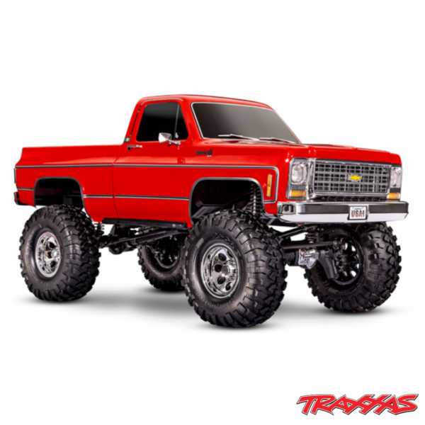 Traxxas TRX-4 Crawler Chevrolet K10 High Trail RTR Punane