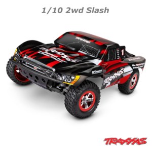 Traxxas Slash 2WD 1/10 RTR TQ Red Clipless USB - With Battery/Charger*
