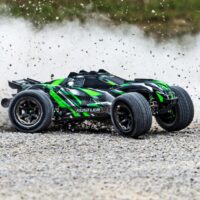 Traxxas Rustler 4x4 Ultimate VXL BL 1/10 Truck RTR Green