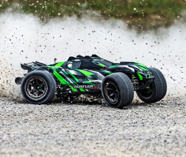 Traxxas Rustler 4x4 Ultimate VXL Blue 1/10 RTR - 67097-4
