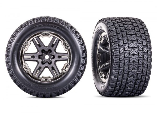 Traxxas Rustler 4x4 Ultimate VXL Blue 1/10 RTR - 67097-4