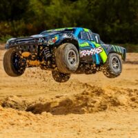 Traxxas Slash 4x4 VXL Brushless 1/10 Short-Course RTR Roheline