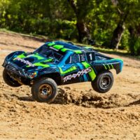 Traxxas Slash 4x4 VXL Brushless 1/10 Short-Course RTR Roheline