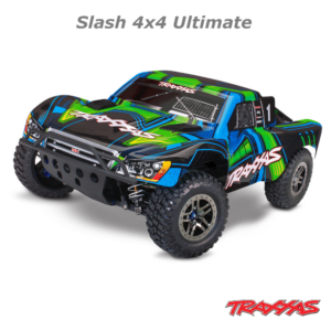 Traxxas Slash 4x4 Ultimate Clipless RTR TQi TSM Green w/o Batt/Charger