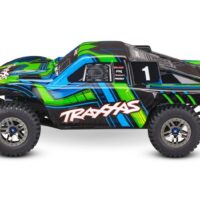 Traxxas Slash 4x4 VXL Brushless 1/10 Short-Course RTR Roheline