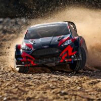 Traxxas Ford Fiesta ST BL-2S Brushless 1/10 Rally RTR Red