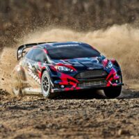 Traxxas Ford Fiesta ST BL-2S Brushless 1/10 Rally RTR Red