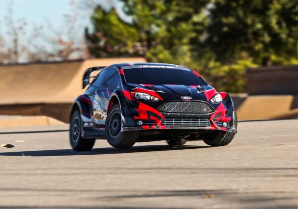 Traxxas Ford Fiesta ST Rally 1/10 4WD TQ Punane BL-2S