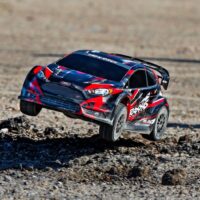 Traxxas Ford Fiesta ST BL-2S Brushless 1/10 Rally RTR Red