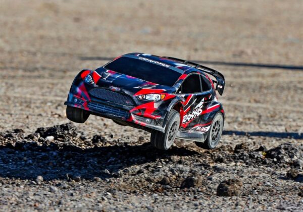 Traxxas Ford Fiesta ST Rally 1/10 4WD TQ Punane BL-2S