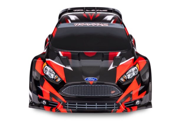 Traxxas Ford Fiesta ST Rally 1/10 4WD TQ Punane BL-2S