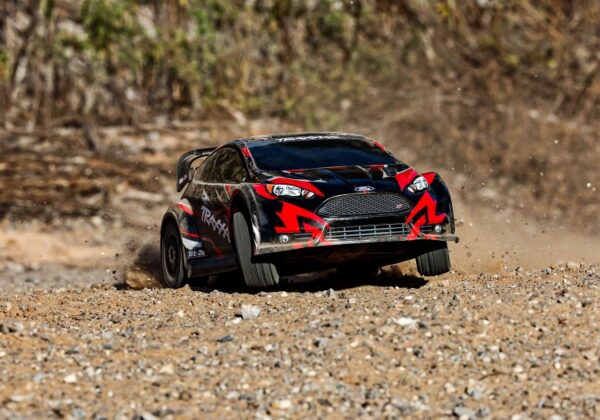 Traxxas Ford Fiesta ST Rally 1/10 4WD TQ Punane BL-2S