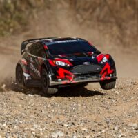 Traxxas Ford Fiesta ST BL-2S Brushless 1/10 Rally RTR Red