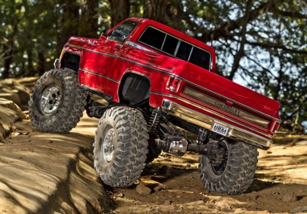 Traxxas TRX-4 Crawler Chevrolet K10 High Trail RTR Punane