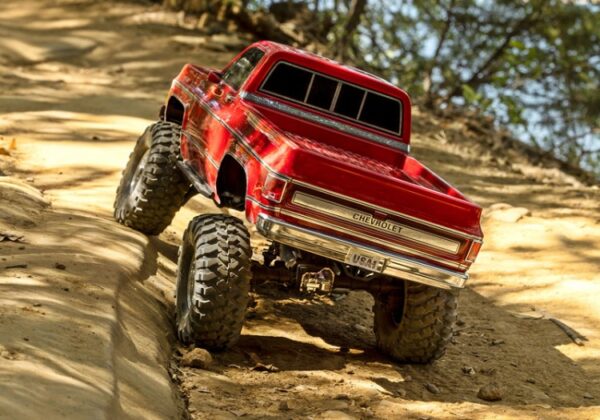 Traxxas TRX-4 Crawler Chevrolet K10 High Trail RTR Punane