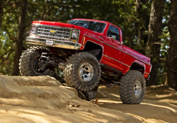 Traxxas TRX-4 Crawler Chevrolet K10 High Trail RTR Punane