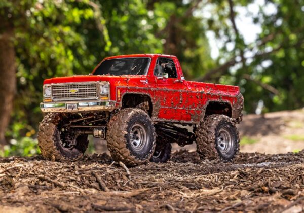 Traxxas TRX-4 Crawler Chevrolet K10 High Trail RTR Punane