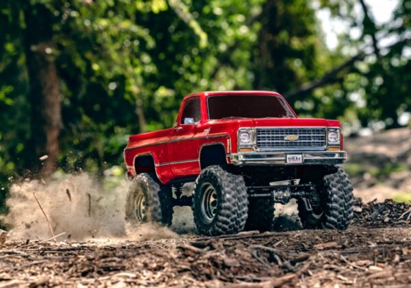 Traxxas TRX-4 Crawler Chevrolet K10 High Trail RTR Punane