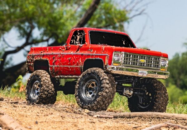 Traxxas TRX-4 Crawler Chevrolet K10 High Trail RTR Punane