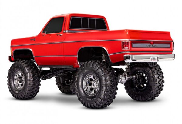 Traxxas TRX-4 Crawler Chevrolet K10 High Trail RTR Punane