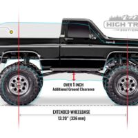Traxxas TRX-4 Chevrolet K10 High Trail 1/10 Crawler RTR Red