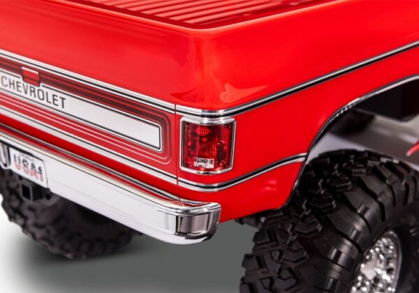 Traxxas TRX-4 Crawler Chevrolet K10 High Trail RTR Punane
