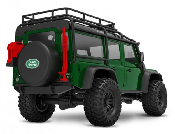 Traxxas TRX-4M 1/18 Land Rover Defender Crawler Roheline RTR - 2S LiPo/USB Charger