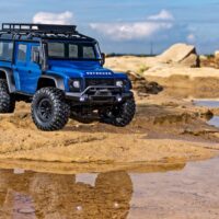 Traxxas TRX-4M 1/18 Land Rover Defender Crawler Green RTR - 2S LiPo/USB Charger