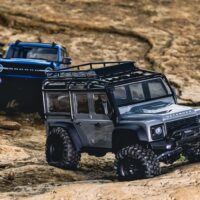 Traxxas TRX-4M 1/18 Land Rover Defender Crawler Red RTR - 2S LiPo/USB Charger
