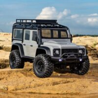Traxxas TRX-4M 1/18 Land Rover Defender Crawler Red RTR - 2S LiPo/USB Charger