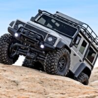 Traxxas TRX-4M 1/18 Land Rover Defender Crawler Red RTR - 2S LiPo/USB Charger