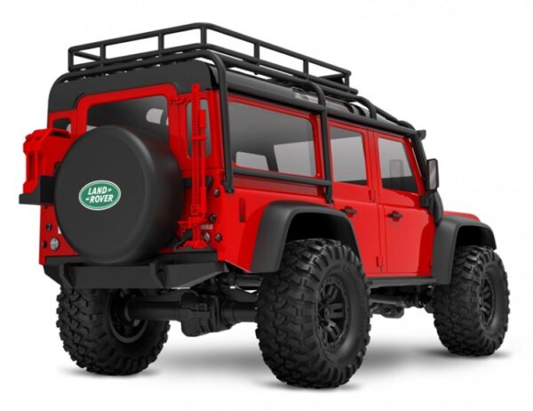 TRX-4M 4X4 Crawler Land Rover Defender Punane