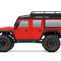 Traxxas TRX-4M 1/18 Land Rover Defender Crawler Red RTR - 2S LiPo/USB Charger