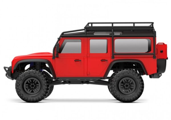 TRX-4M 4X4 Crawler Land Rover Defender Punane